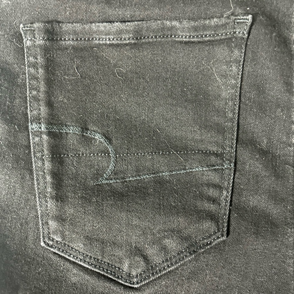 America Eagle 🦅 Black High Waistline Short Jeans